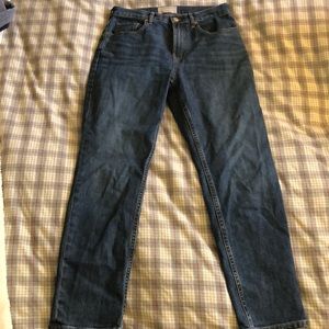 Everlane high rise straight- size 28 regular